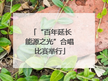 “百年延长 能源之光”合唱比赛举行