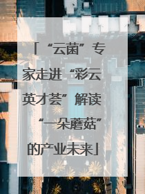 “云菌”专家走进“彩云英才荟”解读“一朵蘑菇”的产业未来