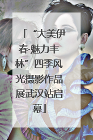 “大美伊春·魅力丰林”四季风光摄影作品展武汉站启幕