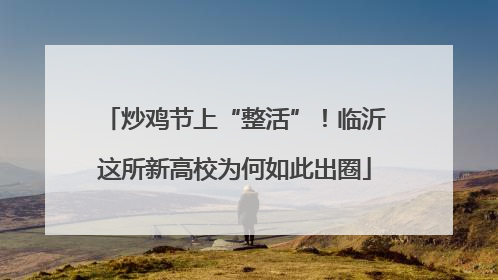 炒鸡节上“整活”！临沂这所新高校为何如此出圈