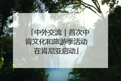 中外交流｜首次中肯文化和旅游季活动在肯尼亚启动
