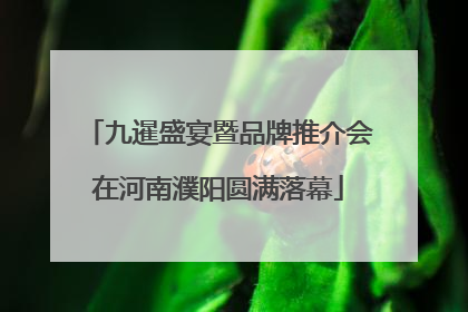 九暹盛宴暨品牌推介会在河南濮阳圆满落幕