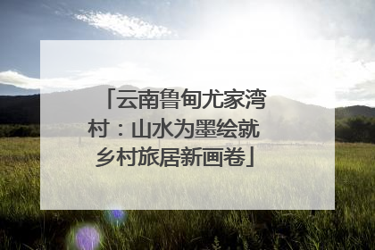 云南鲁甸尤家湾村：山水为墨绘就乡村旅居新画卷