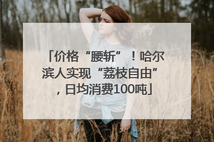 价格“腰斩”！哈尔滨人实现“荔枝自由”，日均消费100吨