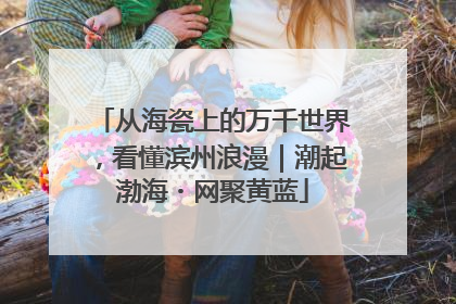 从海瓷上的万千世界，看懂滨州浪漫｜潮起渤海・网聚黄蓝