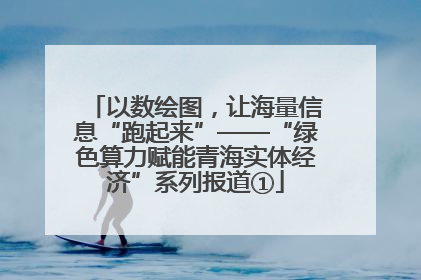 以数绘图，让海量信息“跑起来”——“绿色算力赋能青海实体经济”系列报道①