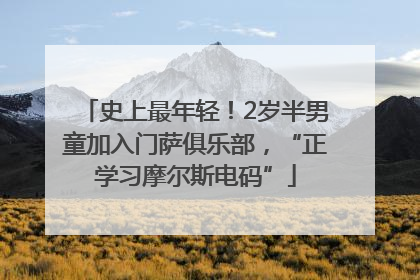 史上最年轻！2岁半男童加入门萨俱乐部，“正学习摩尔斯电码”