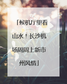 候机厅里看山水！长沙机场周周上新市州风情