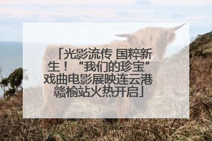 光影流传 国粹新生！“我们的珍宝”戏曲电影展映连云港赣榆站火热开启