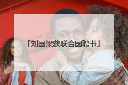 刘国梁获联合国聘书