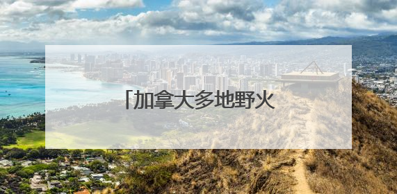 加拿大多地野火失控，油田停工