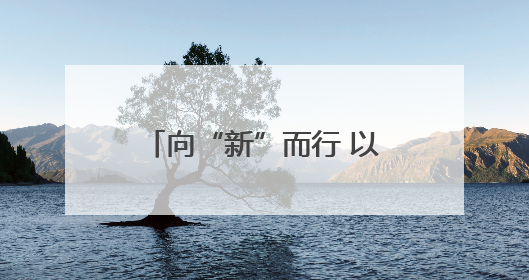 向“新”而行 以“新”提质 中国经济新动能澎湃