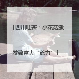 四川旺苍：小花菇激发致富大“蘑力”