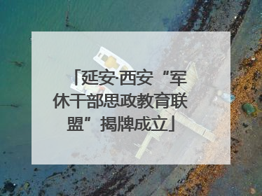 延安·西安“军休干部思政教育联盟”揭牌成立
