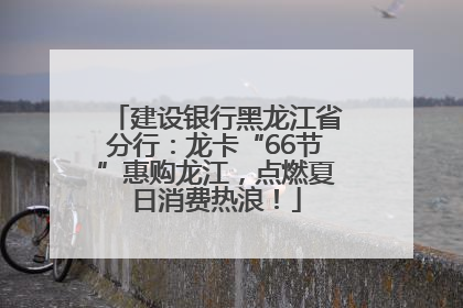 建设银行黑龙江省分行：龙卡“66节”惠购龙江，点燃夏日消费热浪！