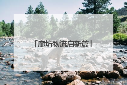 廊坊物流启新篇