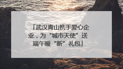 武汉青山携手爱心企业，为“城市天使”送端午暖“新”礼包