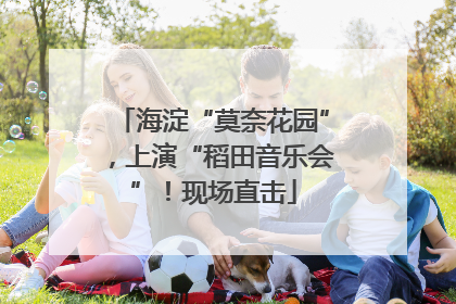 海淀“莫奈花园”，上演“稻田音乐会”！现场直击