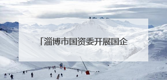 淄博市国资委开展国企党建“上门服务月”破解难题助推党建赋能