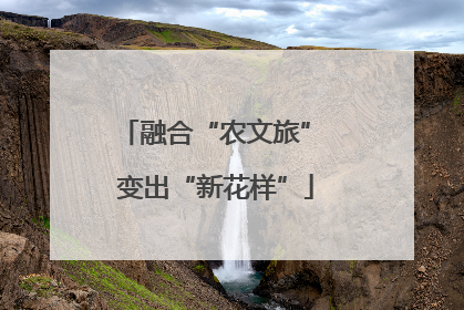 融合“农文旅” 变出“新花样”
