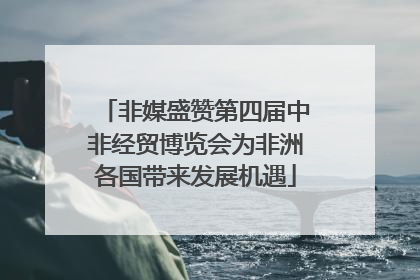 非媒盛赞第四届中非经贸博览会为非洲各国带来发展机遇