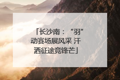 长沙南：“羽”动赛场展风采 汗洒征途竞锋芒
