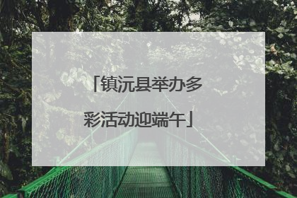 镇沅县举办多彩活动迎端午