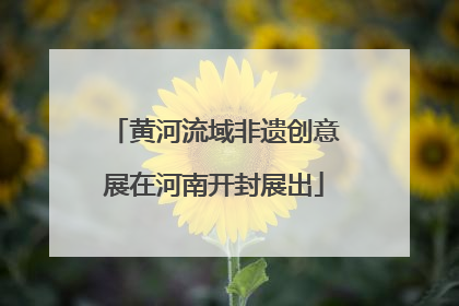 黄河流域非遗创意展在河南开封展出