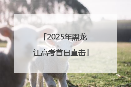 2025年黑龙江高考首日直击